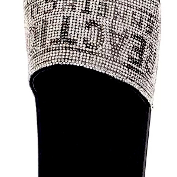 Kenneth Cole Reaction Jewl Slides Flat Sandals - Picture 3 of 4